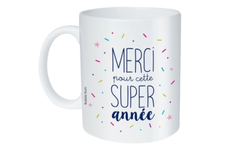 Mug "Merci pour cette super année" (2022)