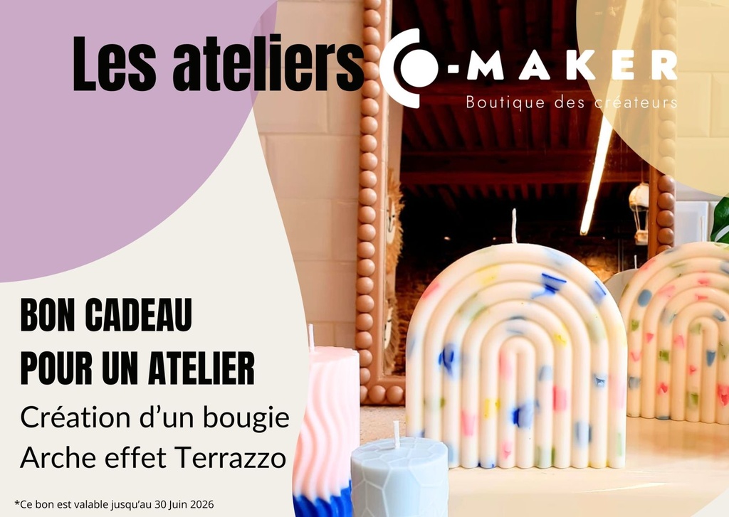 [251022_9231] Bon cadeau – atelier création de bougie terrazzo
